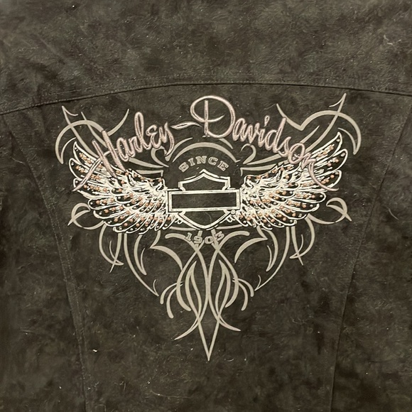 Black Suede Coat - Picture 6 of 6